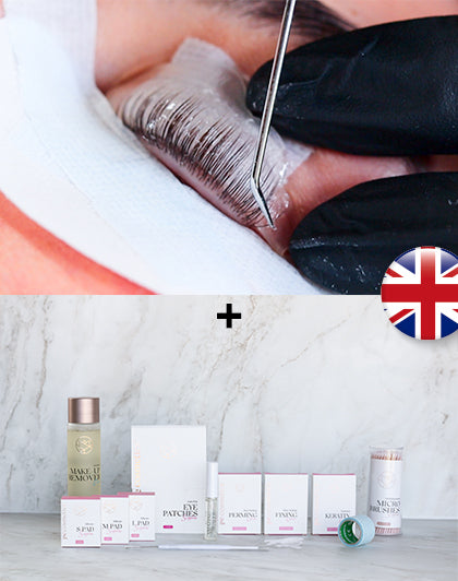 Formação Online Lash Volume Lift + Kit Inicial Inglês