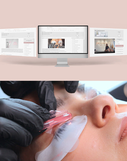 Online Training Korean Lash Lift + Starterkit (Verschillende Talen)