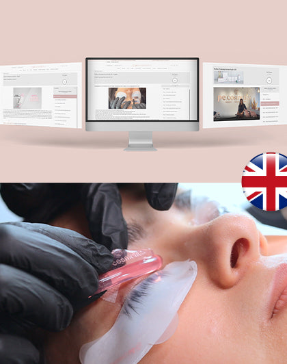 Formação Online Lash Lift Coreano + Kit Inicial Inglês