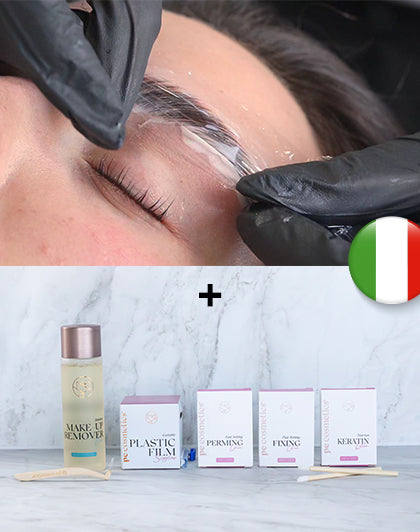 Formazione Online Laminazione Sopracciglia + Starterkit Italiano