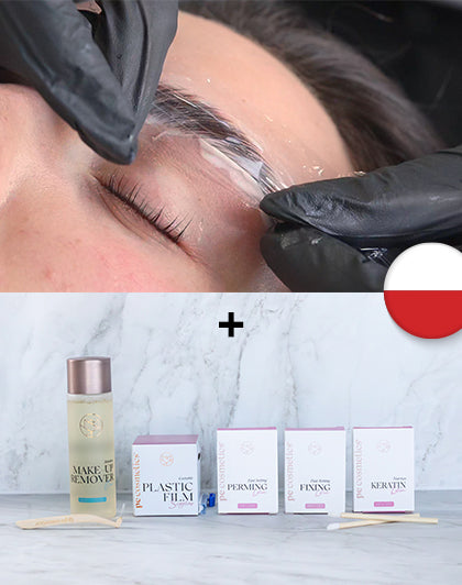 Online-Schulung Brow Lamination + Starterkit Polnisch