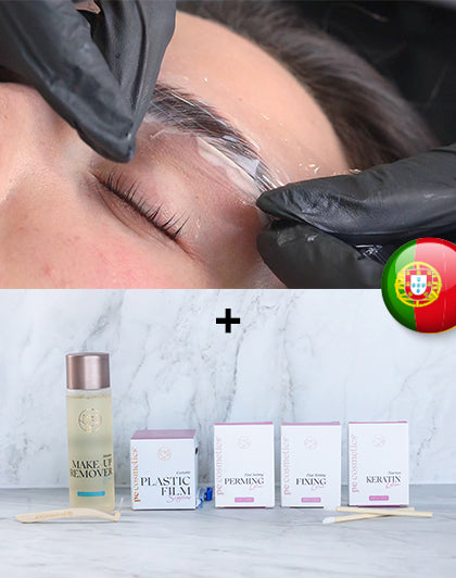 Online-Schulung Brow Lamination + Starterkit Portugiesisch