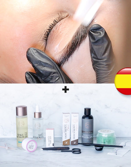 Online Training Browstyling - Español (mapping and waxing) + Starterkit