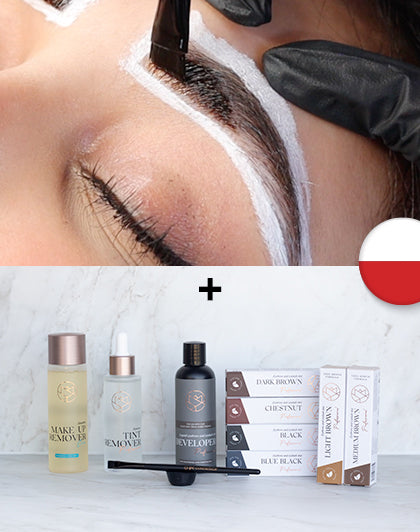 Online Training Hybrid Brow Tinting + Starterkit Polish