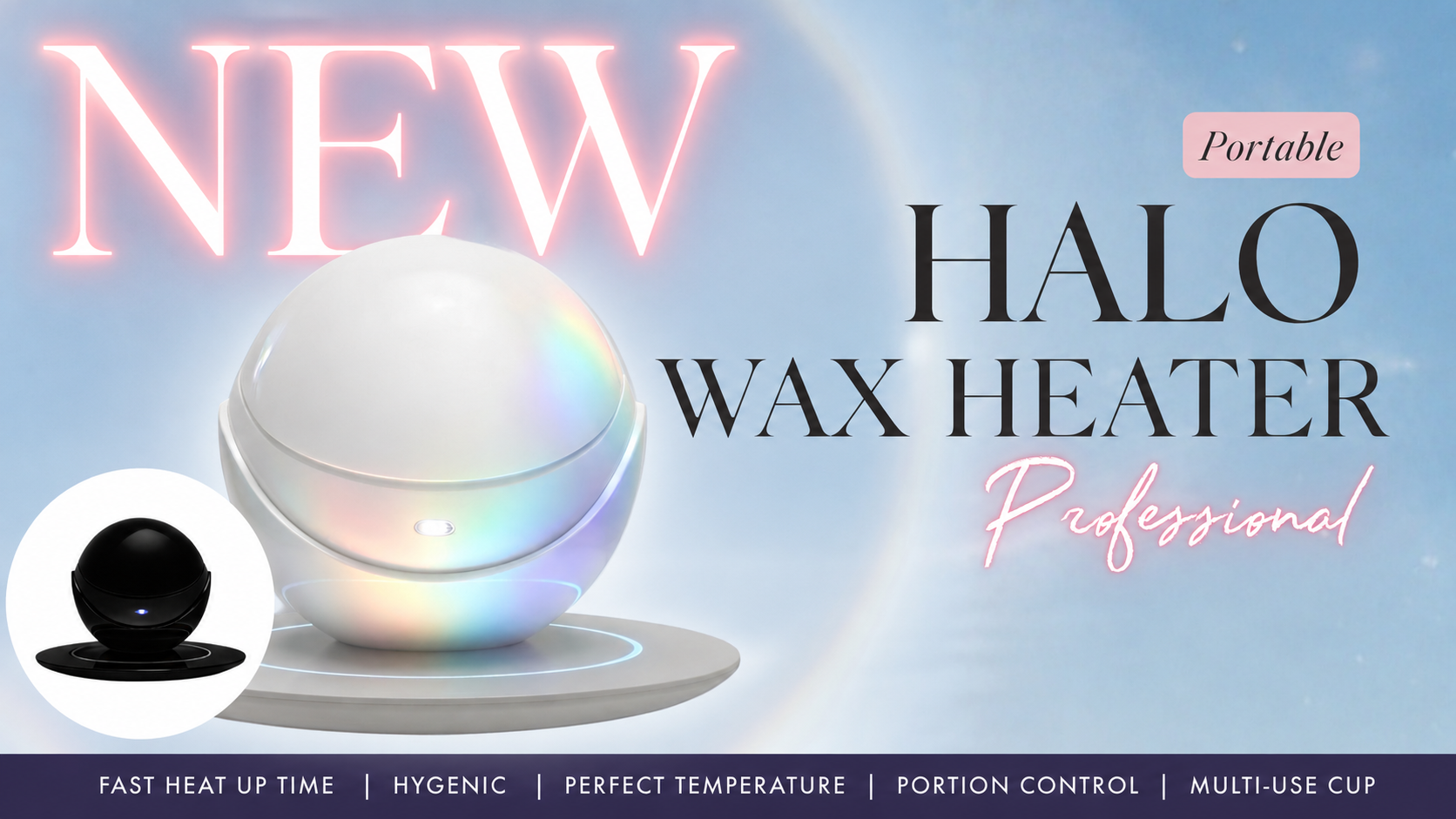 HALO Professional Wax Heater