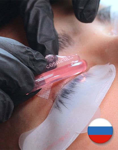 Treinamento Online de Lifting de Pestanas Coreano - Russo