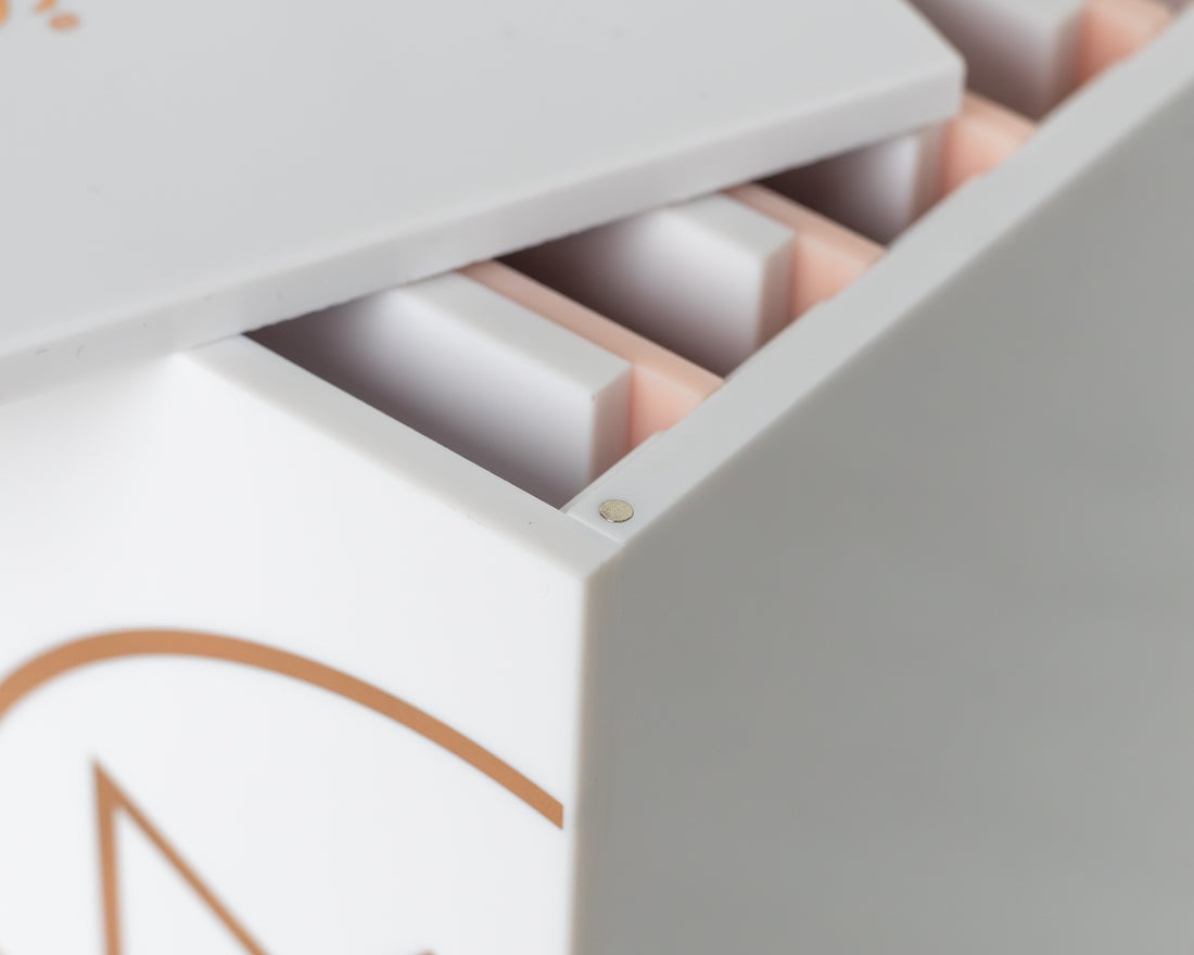 Magnetische Wimper Organizer Box voor Premade Fans