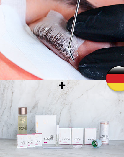 Formazione Online Lash Volume Lift + Starterkit Deutsch