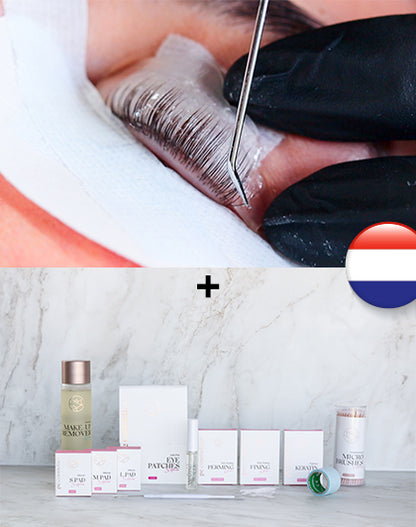 Formazione Online Lash Volume Lift + Starterkit Nederlands