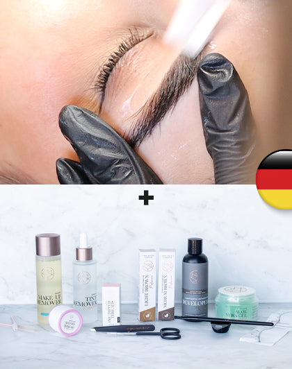 Online Training Browstyling - Deutsch (mapping and waxing) + Starterkit