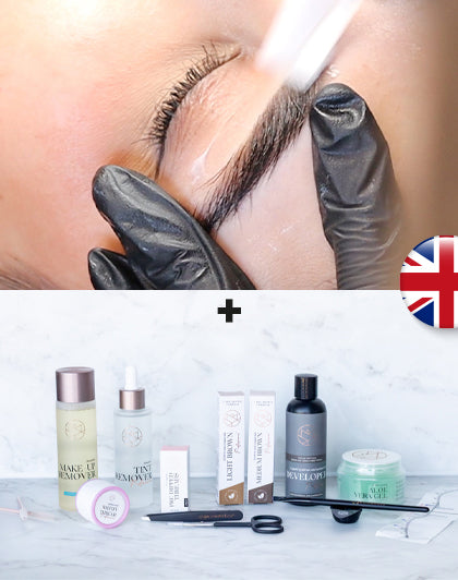 Online Training Browstyling - English (mapping and waxing) + Starterkit
