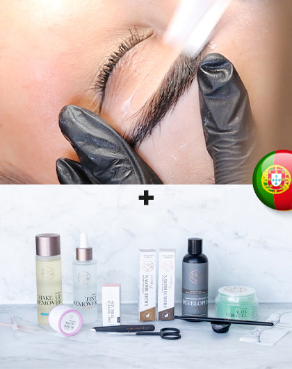 Treinamento Online Browstyling - Português (mapeamento e depilação) + Kit Inicial