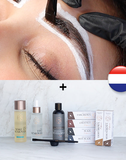 Onlineutbildning Hybrid Brow Tinting + Startkit Nederländska
