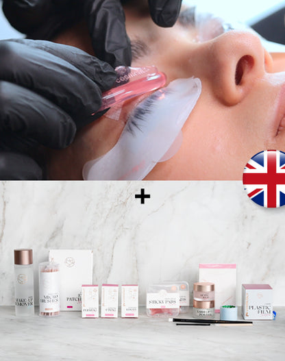 Formação Online Lash Lift Coreano + Kit Inicial Inglês