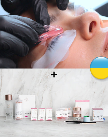 Formazione online Korean Lash Lift + Starterkit Ucraino