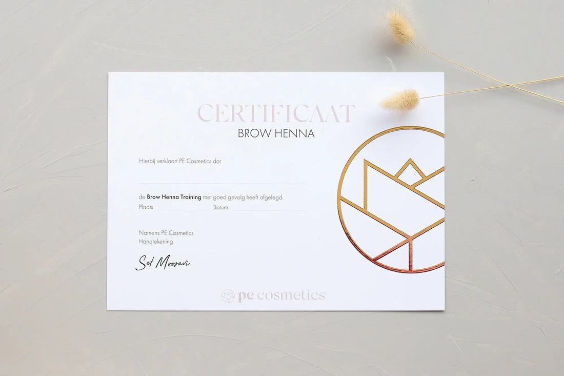 Brow Henna - Training - PE Cosmetics