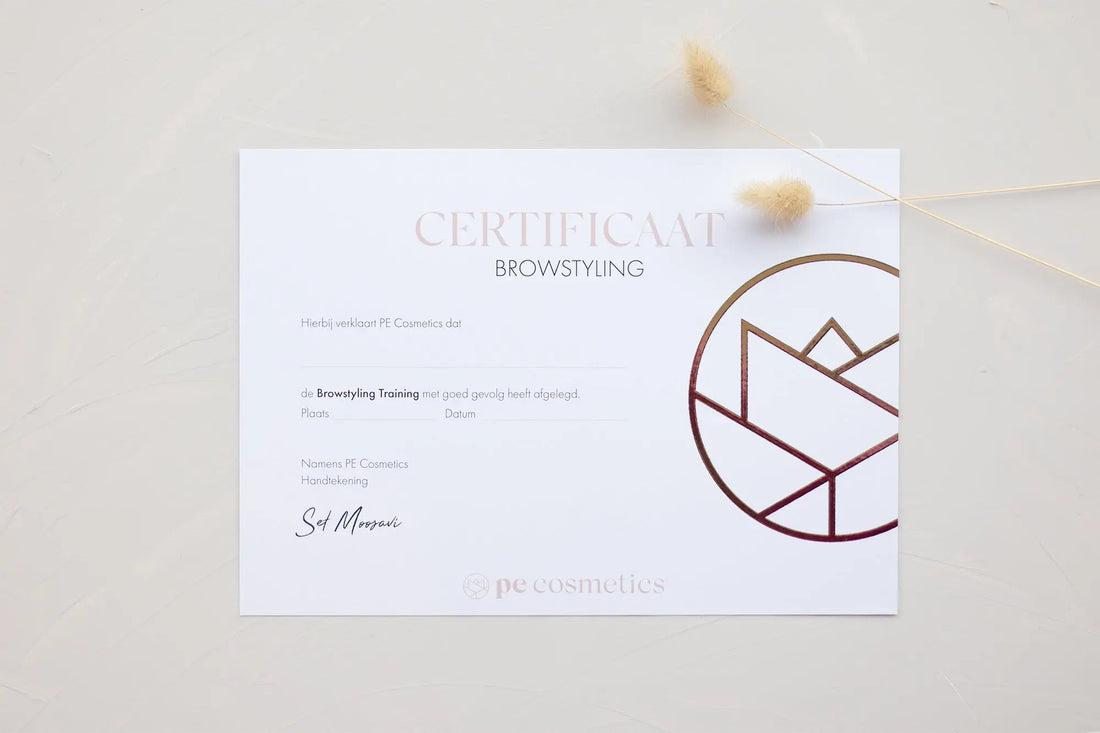 Allround Browstyling - Training - PE Cosmetics