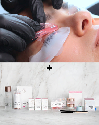 Online Training Korean Lash Lift + Starterkit (Verschillende Talen)